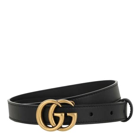 gucci black thin belt|Gucci leather black on belt.